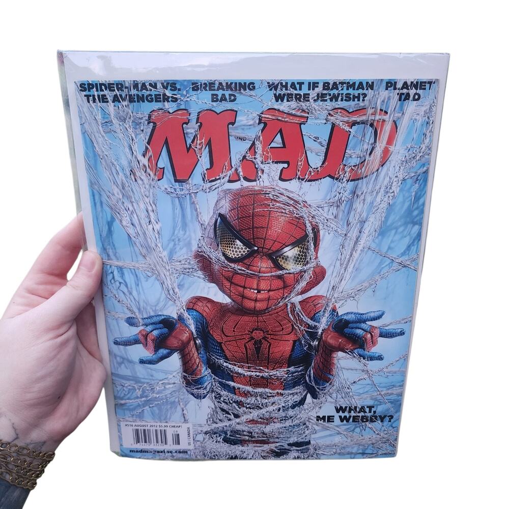 MAD Magazine #516 August 2012 Spider-Man Avengers Parody Issue